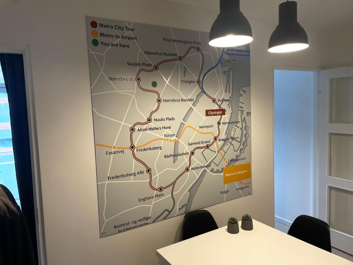 Central Copenhagen Apt With Balcony, Free Parking W Elevator Εξωτερικό φωτογραφία